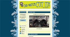 Desktop Screenshot of canwatercutit.com